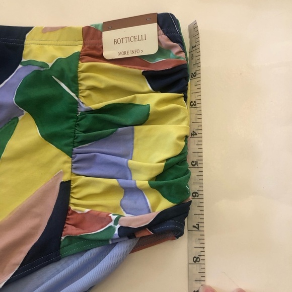 Artesands L’avana Botticelli Colorful High Waist Swim Bikini Bottoms Plus SZ 18 - Picture 12 of 12